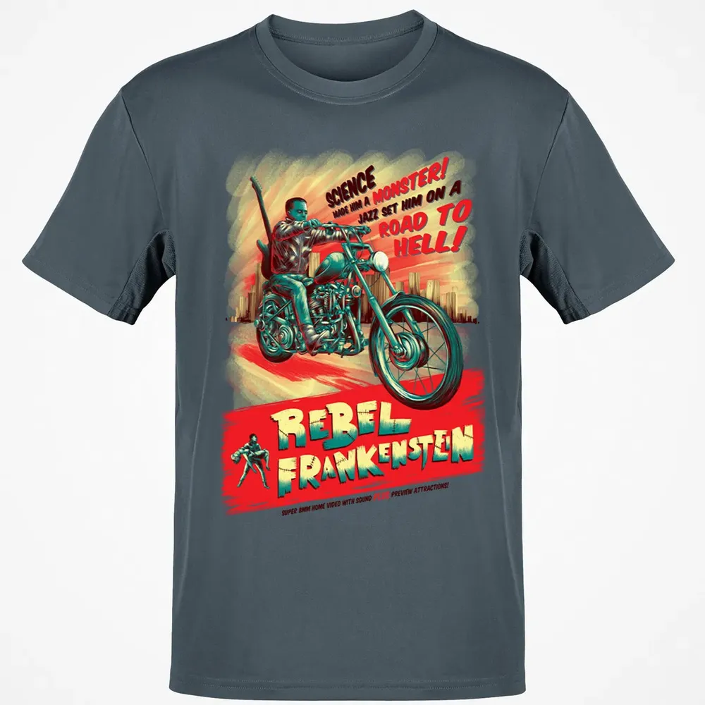 Rebel Frankenstein Classic Unisex T-Shirt - 4