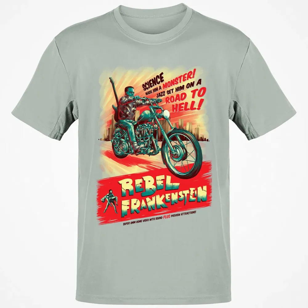 Rebel Frankenstein Classic Unisex T-Shirt - 3