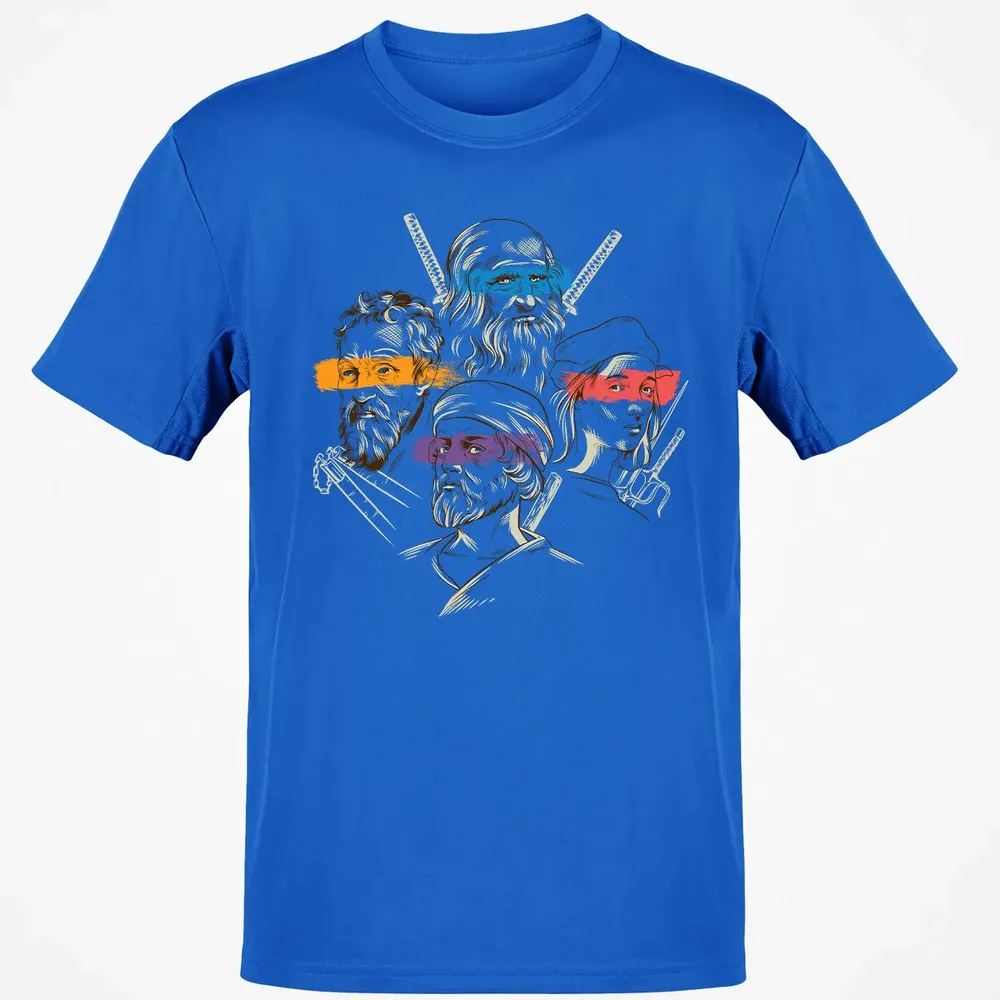 Leonardo, Michelangelo, Donatello, Raphael Classic Unisex T-Shirt - 12