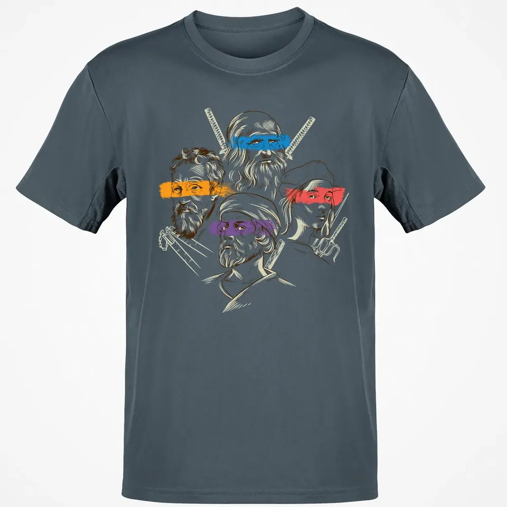 Leonardo, Michelangelo, Donatello, Raphael Classic Unisex T-Shirt - 4