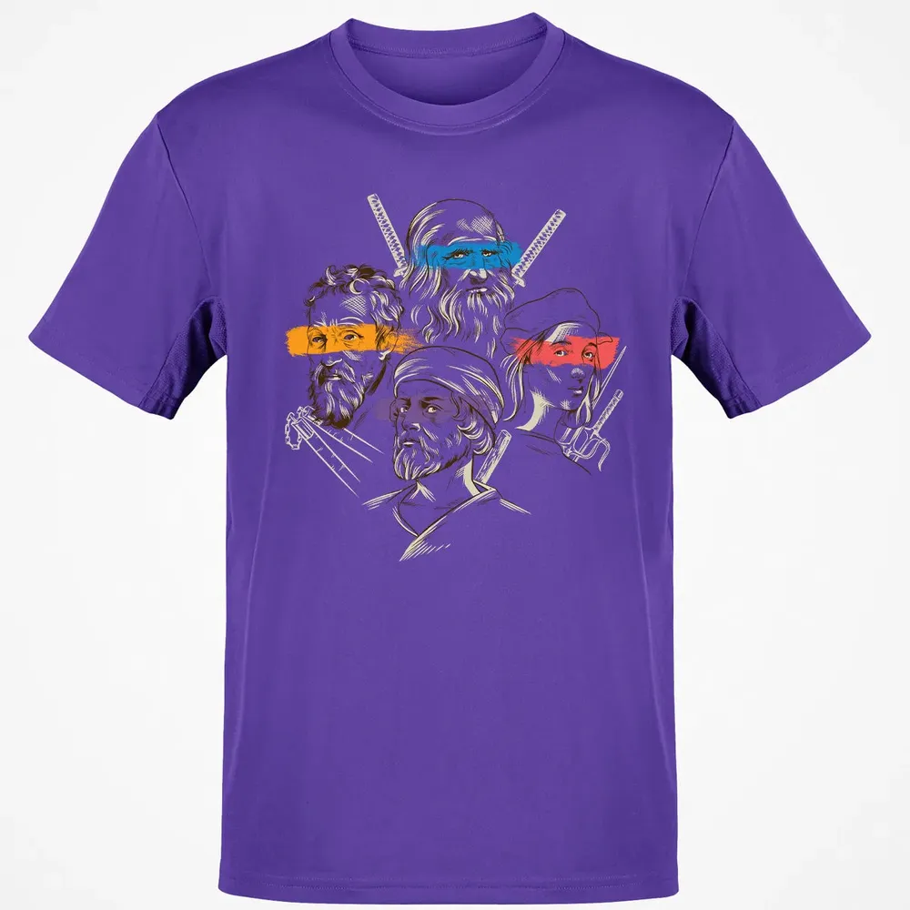 Leonardo, Michelangelo, Donatello, Raphael Classic Unisex T-Shirt - 10