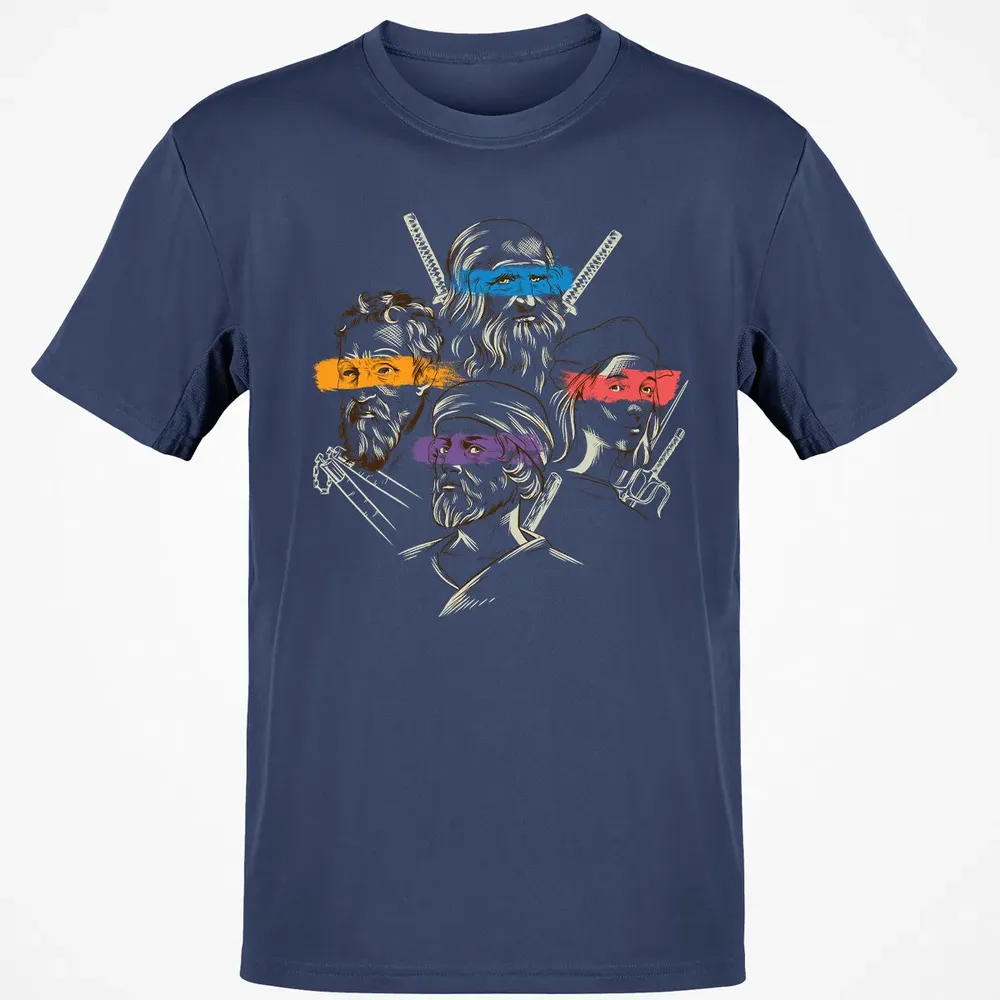 Leonardo, Michelangelo, Donatello, Raphael Classic Unisex T-Shirt - 8