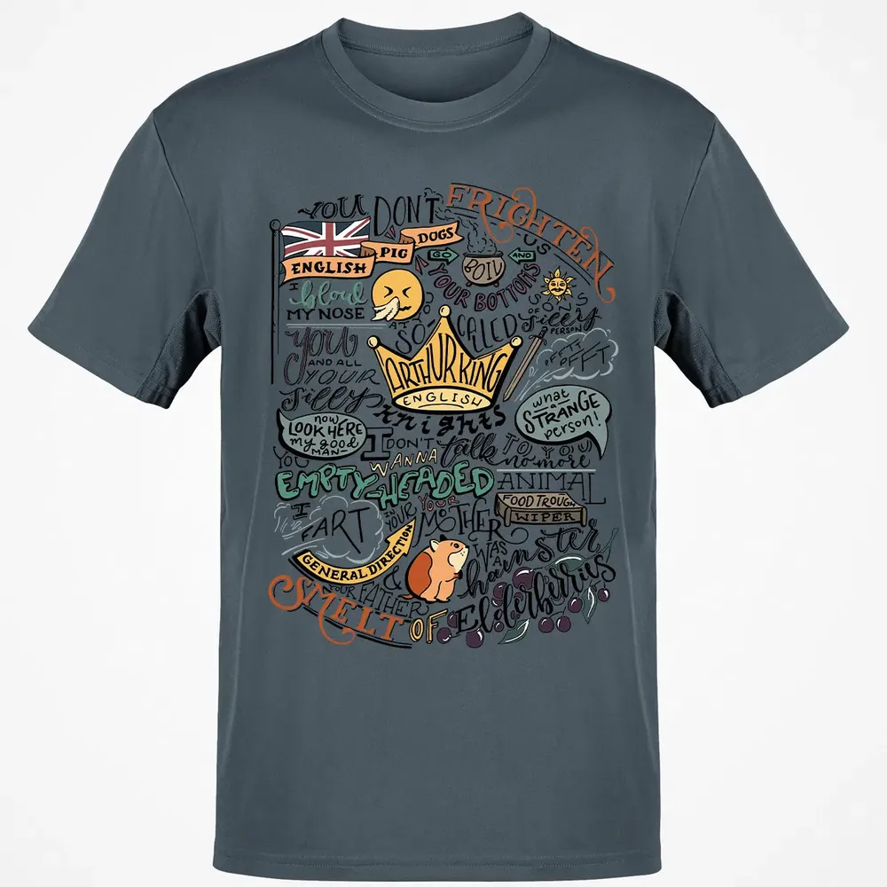 Monty Quotes Classic Unisex T-Shirt - 4