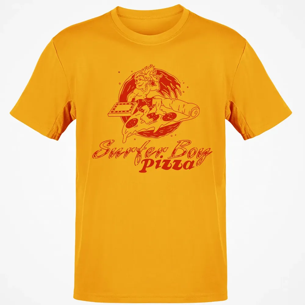 Surfer Boy Pizza Classic Unisex T-Shirt - 5