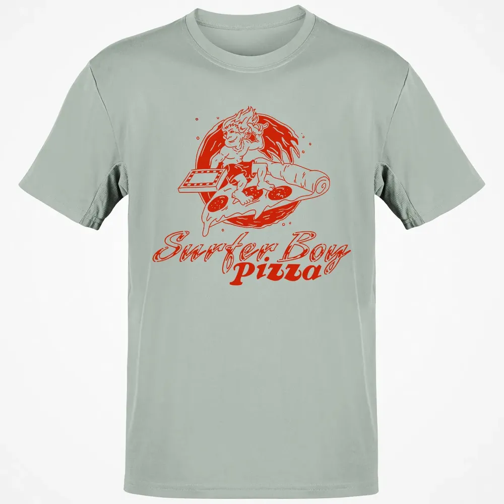 Surfer Boy Pizza Classic Unisex T-Shirt - 3