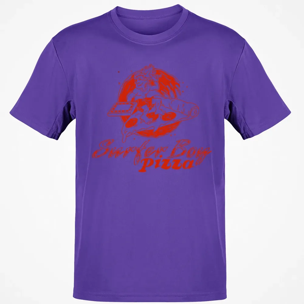 Surfer Boy Pizza Classic Unisex T-Shirt - 10
