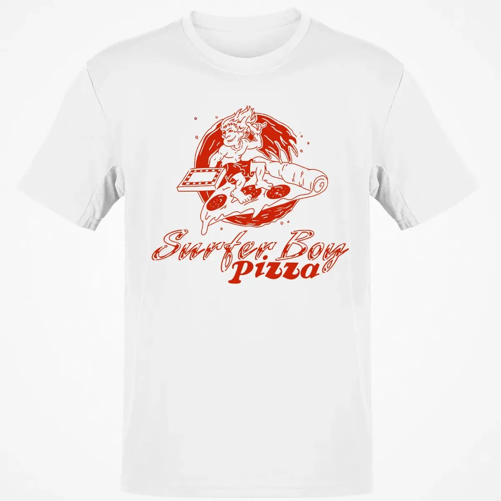 Surfer Boy Pizza Classic Unisex T-Shirt - 13