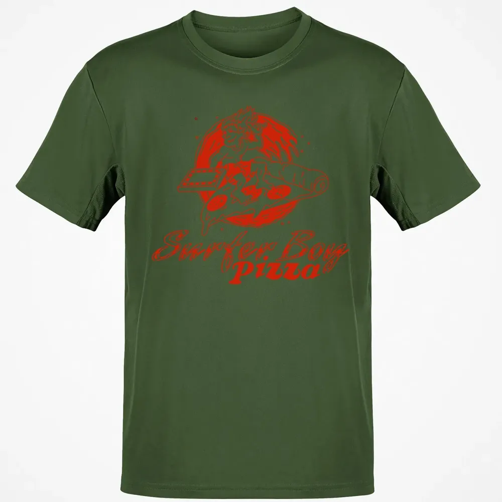 Surfer Boy Pizza Classic Unisex T-Shirt - 7