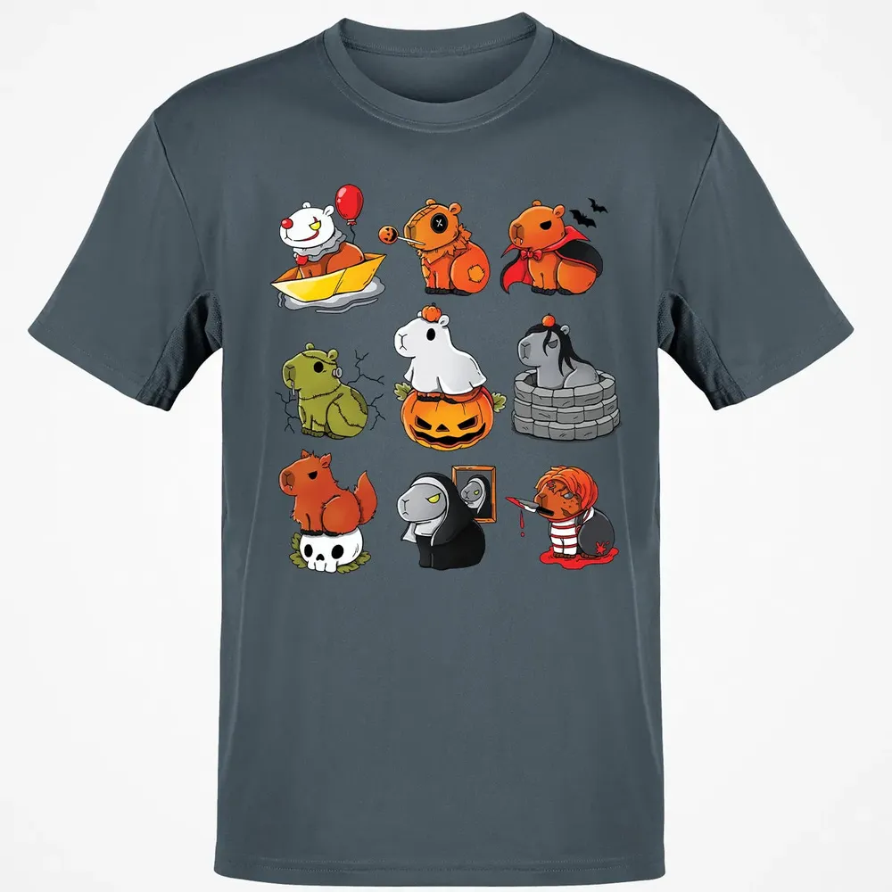 Horror Capybara Classic Unisex T-Shirt - 4