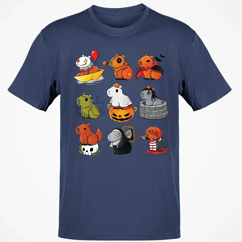Horror Capybara Classic Unisex T-Shirt - 8