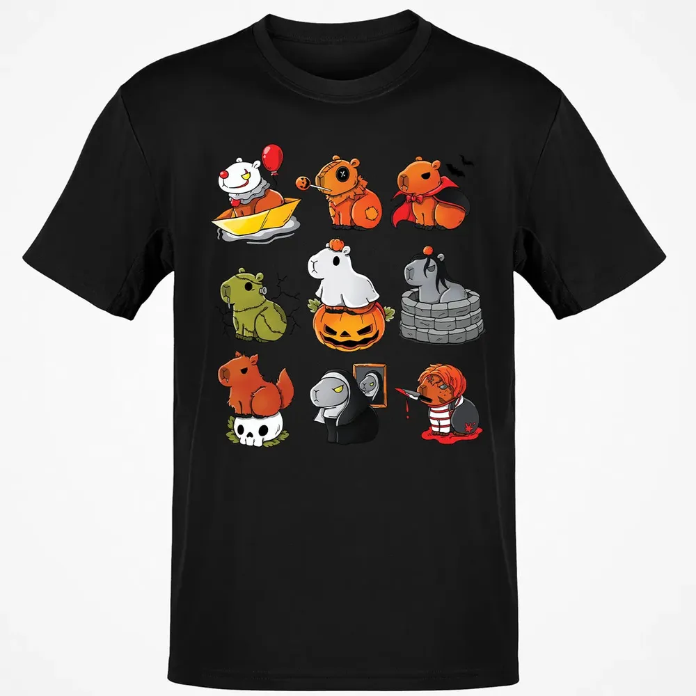 Horror Capybara Classic Unisex T-Shirt - 2