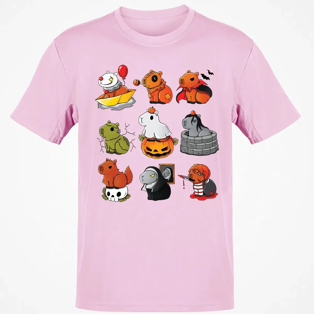 Horror Capybara Classic Unisex T-Shirt - 6