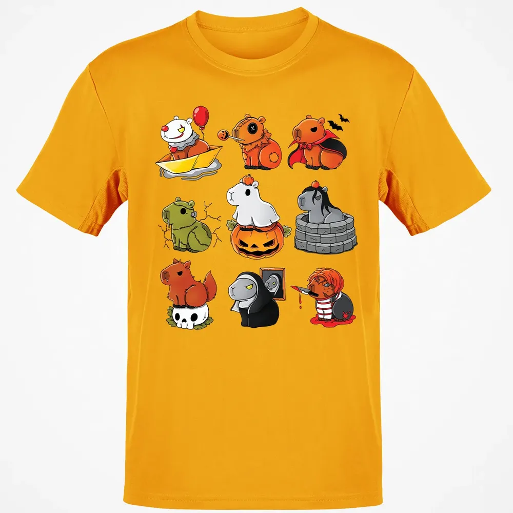 Horror Capybara Classic Unisex T-Shirt - 5