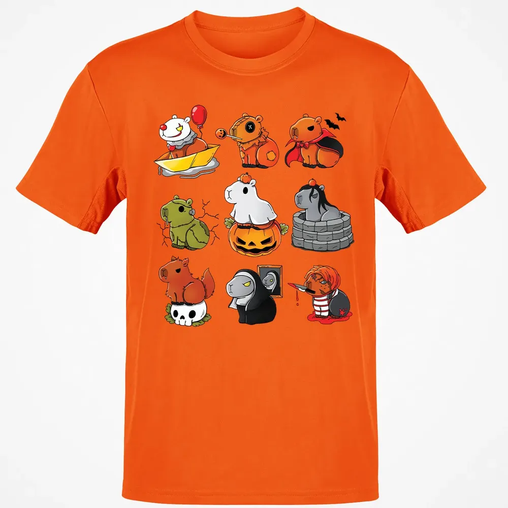 Horror Capybara Classic Unisex T-Shirt - 9
