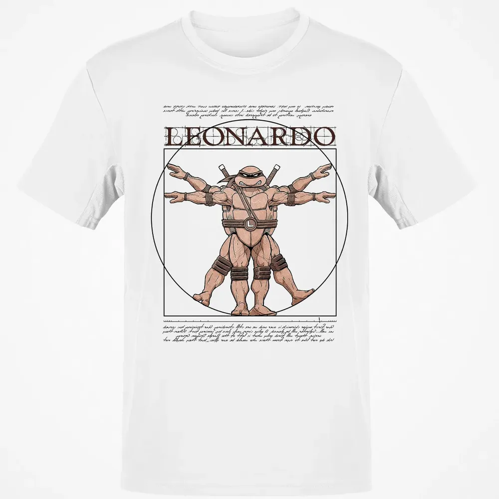 Vitruvius Turtle Classic Unisex T-Shirt - 13