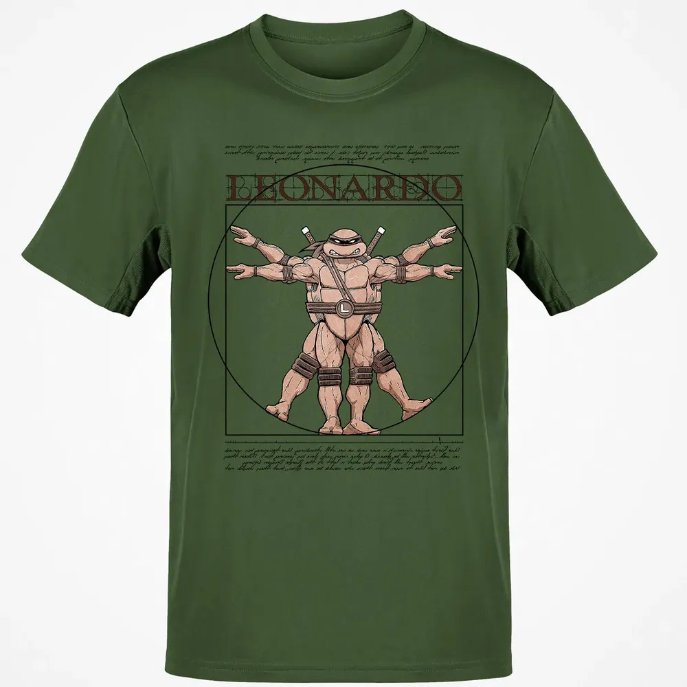 Vitruvius Turtle Classic Unisex T-Shirt - 7