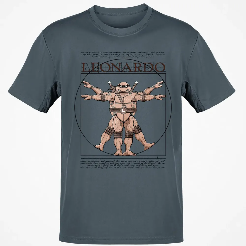 Vitruvius Turtle Classic Unisex T-Shirt - 4