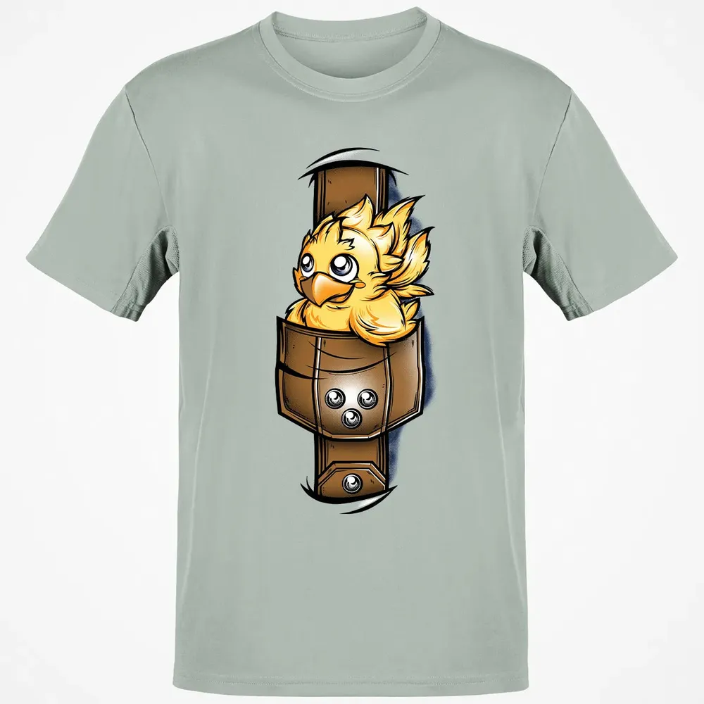 Chocobo in pocket Classic Unisex T-Shirt - 3