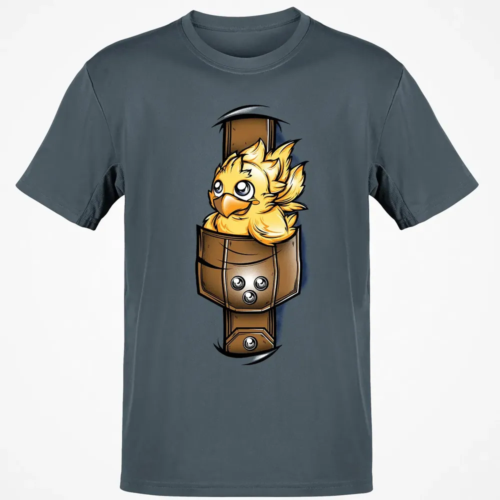 Chocobo in pocket Classic Unisex T-Shirt - 4