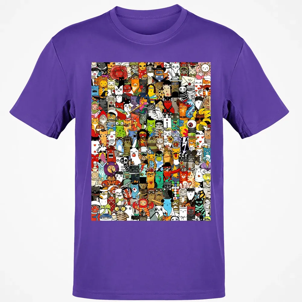Cat Characters Classic Unisex T-Shirt - 10
