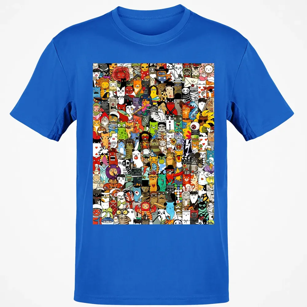 Cat Characters Classic Unisex T-Shirt - 12