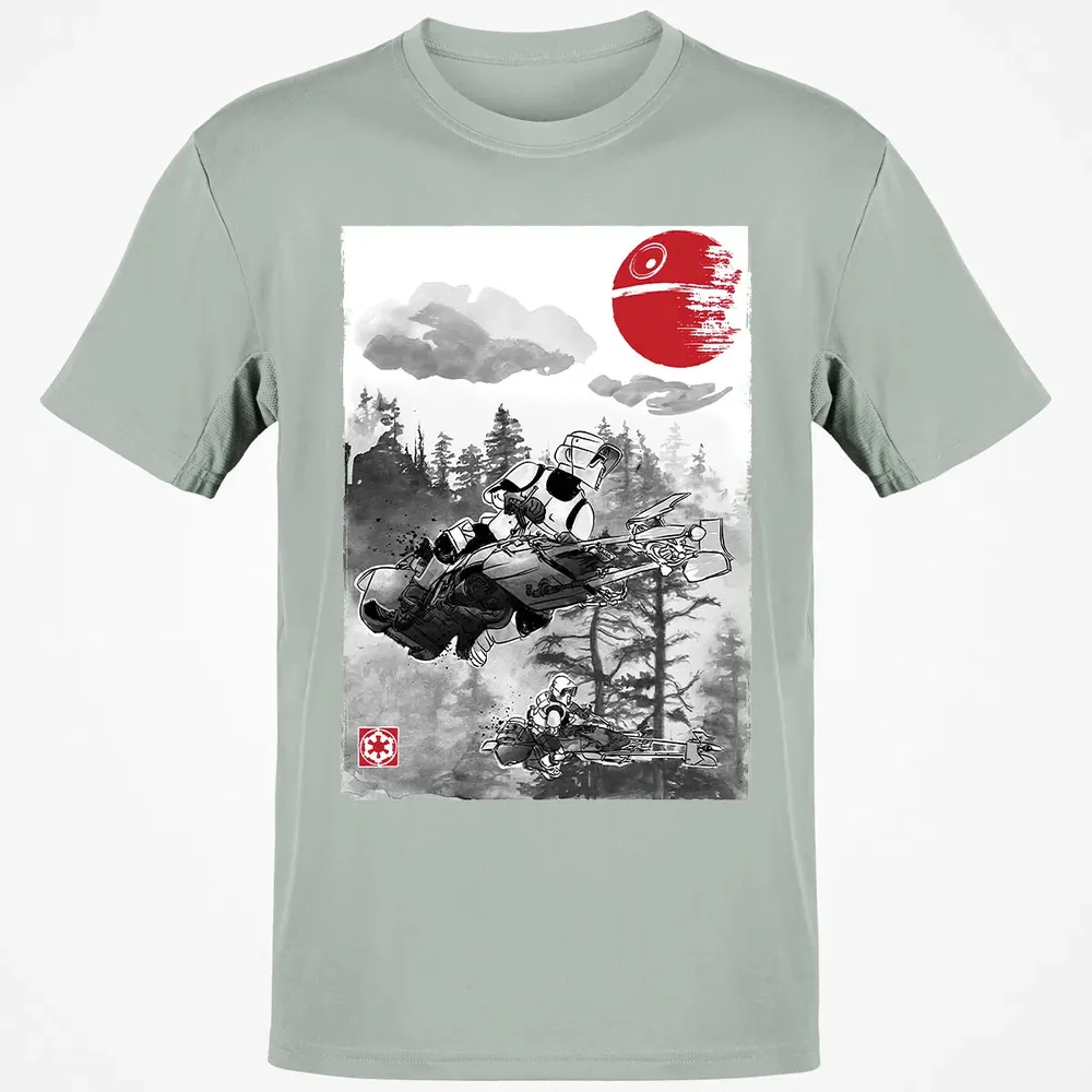 Patrolling the Endor Moon Classic Unisex T-Shirt - 3