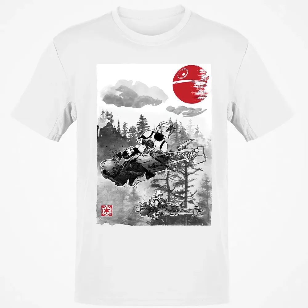 Patrolling the Endor Moon Classic Unisex T-Shirt - 13