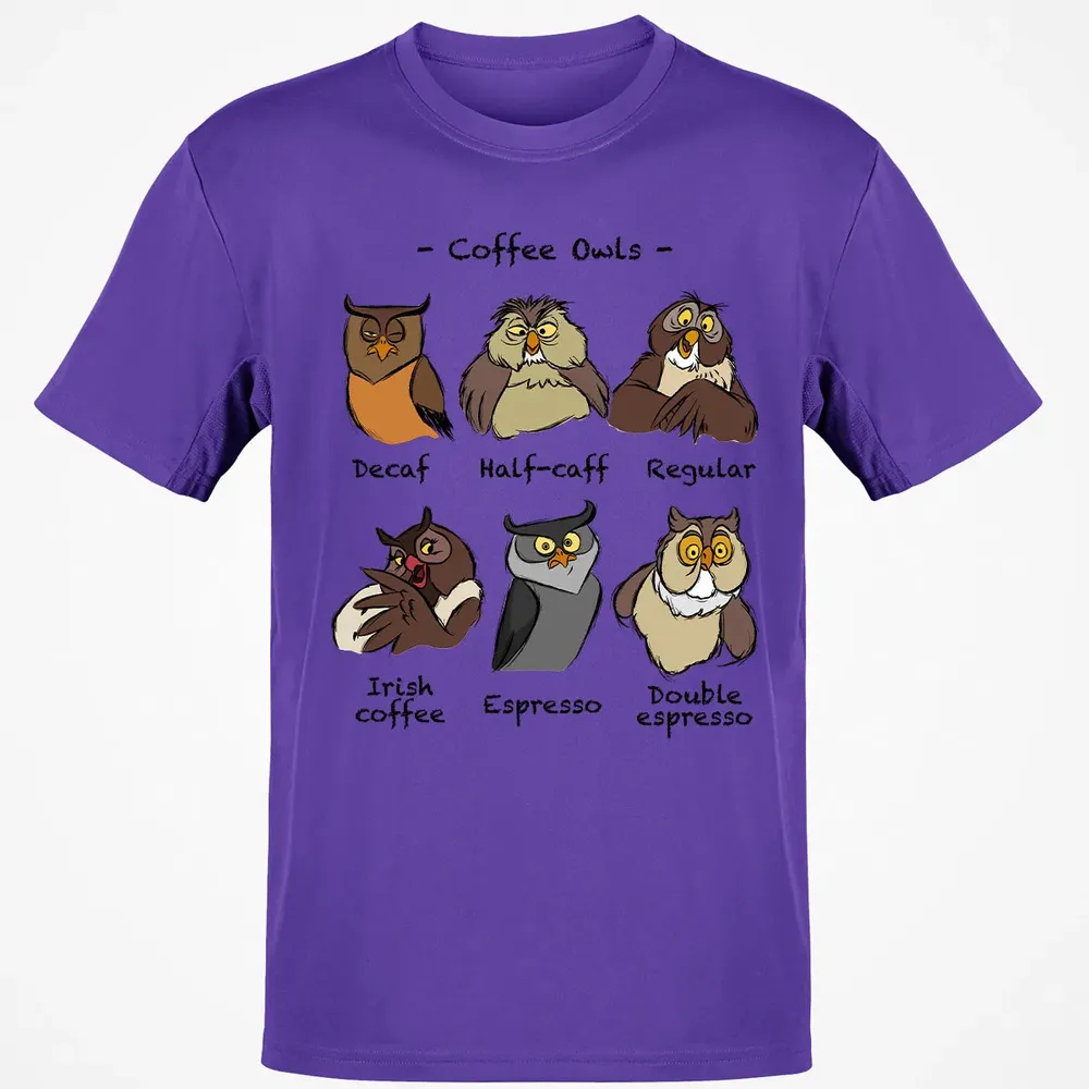 Coffee Owls Classic Unisex T-Shirt - 10
