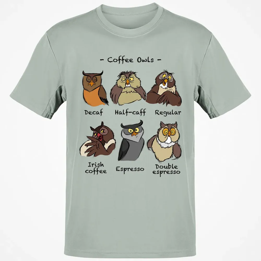 Coffee Owls Classic Unisex T-Shirt - 3