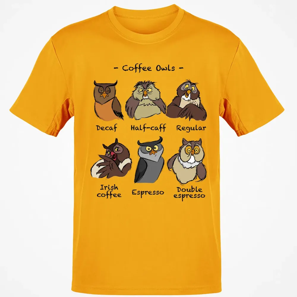 Coffee Owls Classic Unisex T-Shirt - 5
