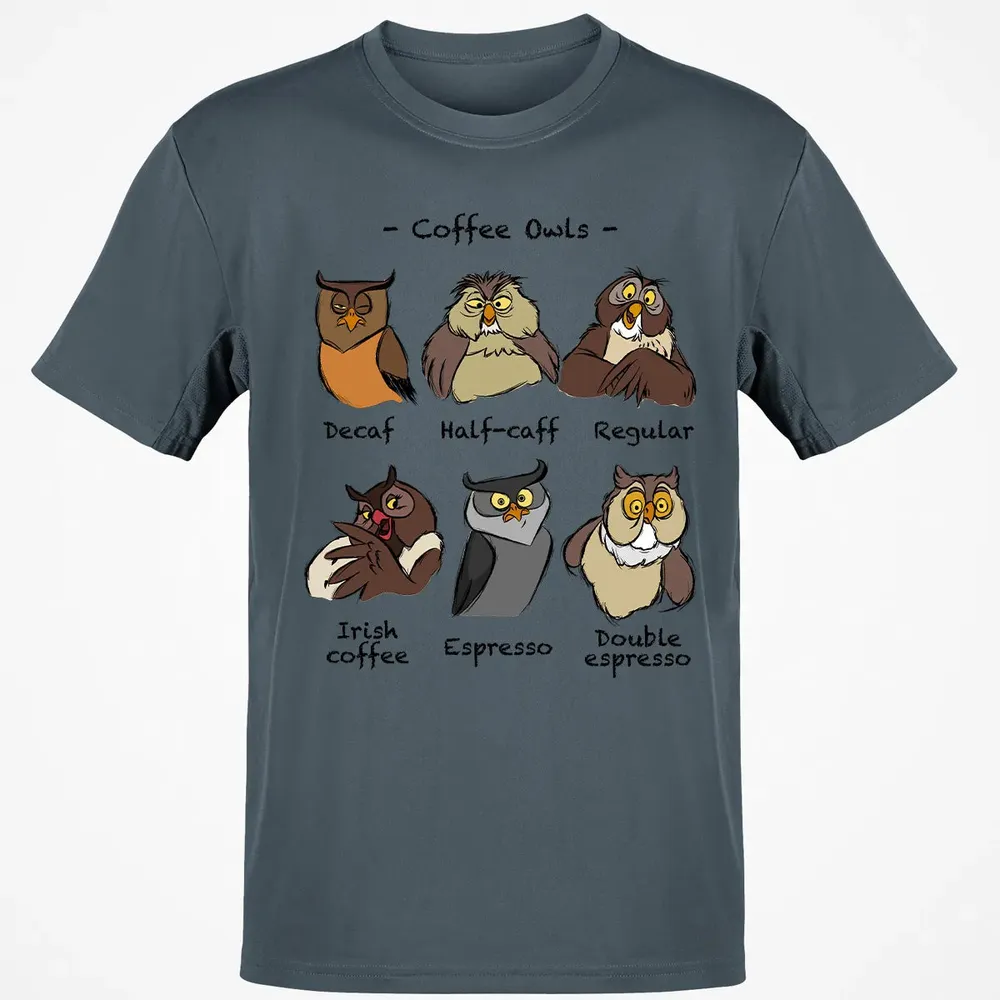 Coffee Owls Classic Unisex T-Shirt - 4