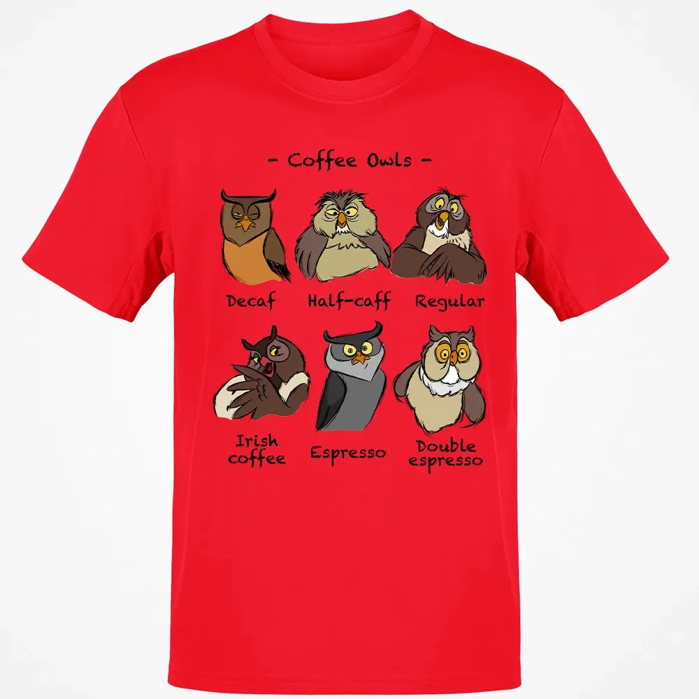 Coffee Owls Classic Unisex T-Shirt - 11