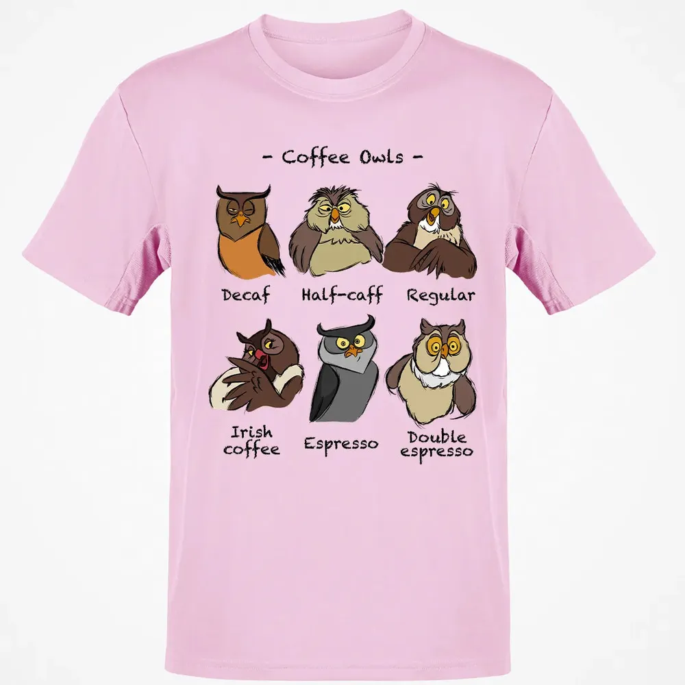 Coffee Owls Classic Unisex T-Shirt - 6
