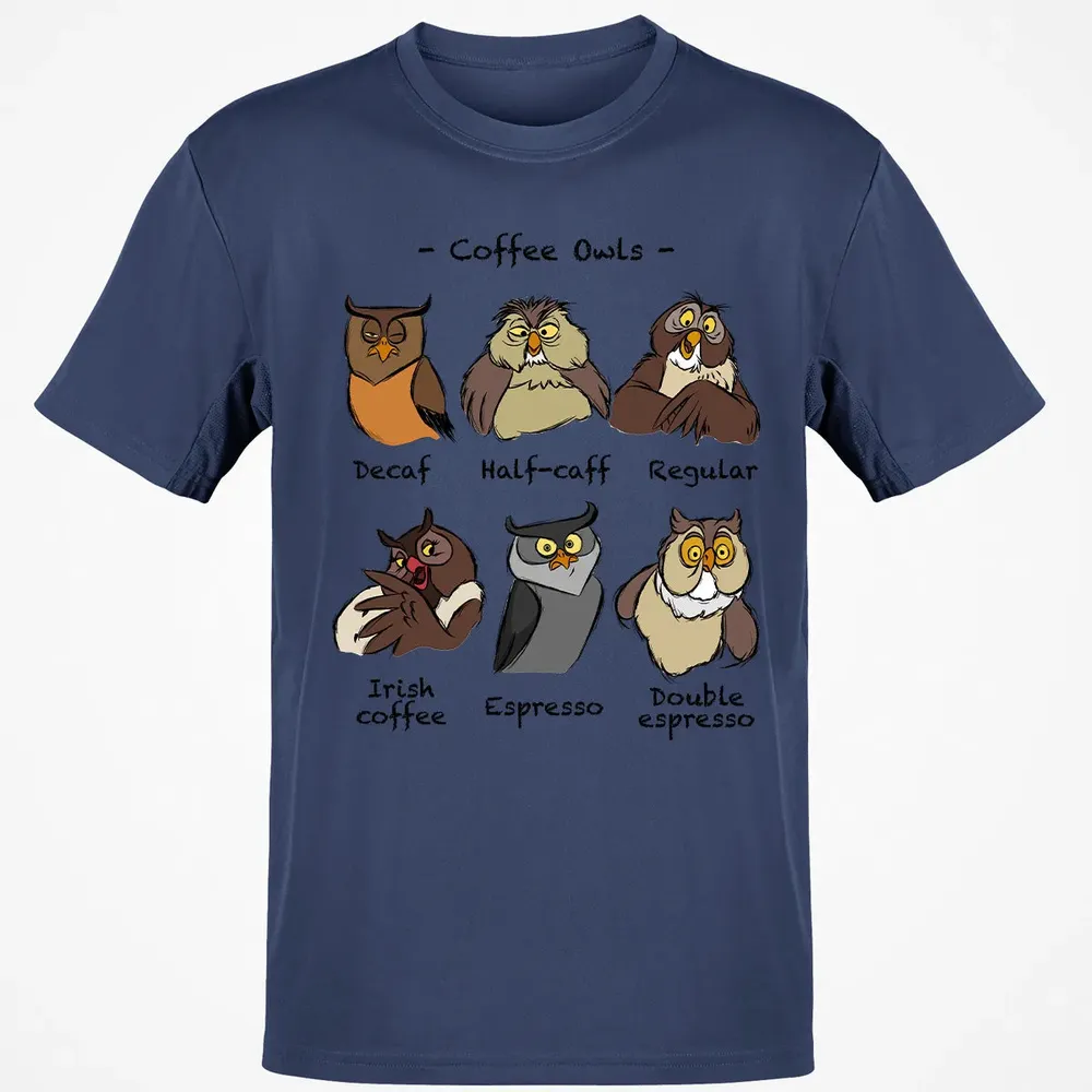 Coffee Owls Classic Unisex T-Shirt - 8