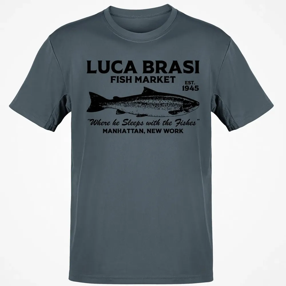 Luca Brasi Fish Market Classic Unisex T-Shirt - 4