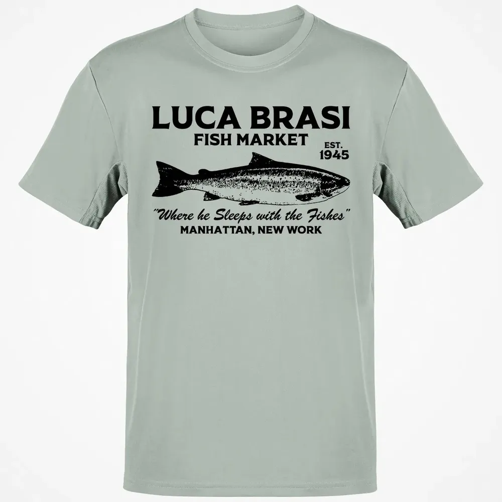 Luca Brasi Fish Market Classic Unisex T-Shirt - 3