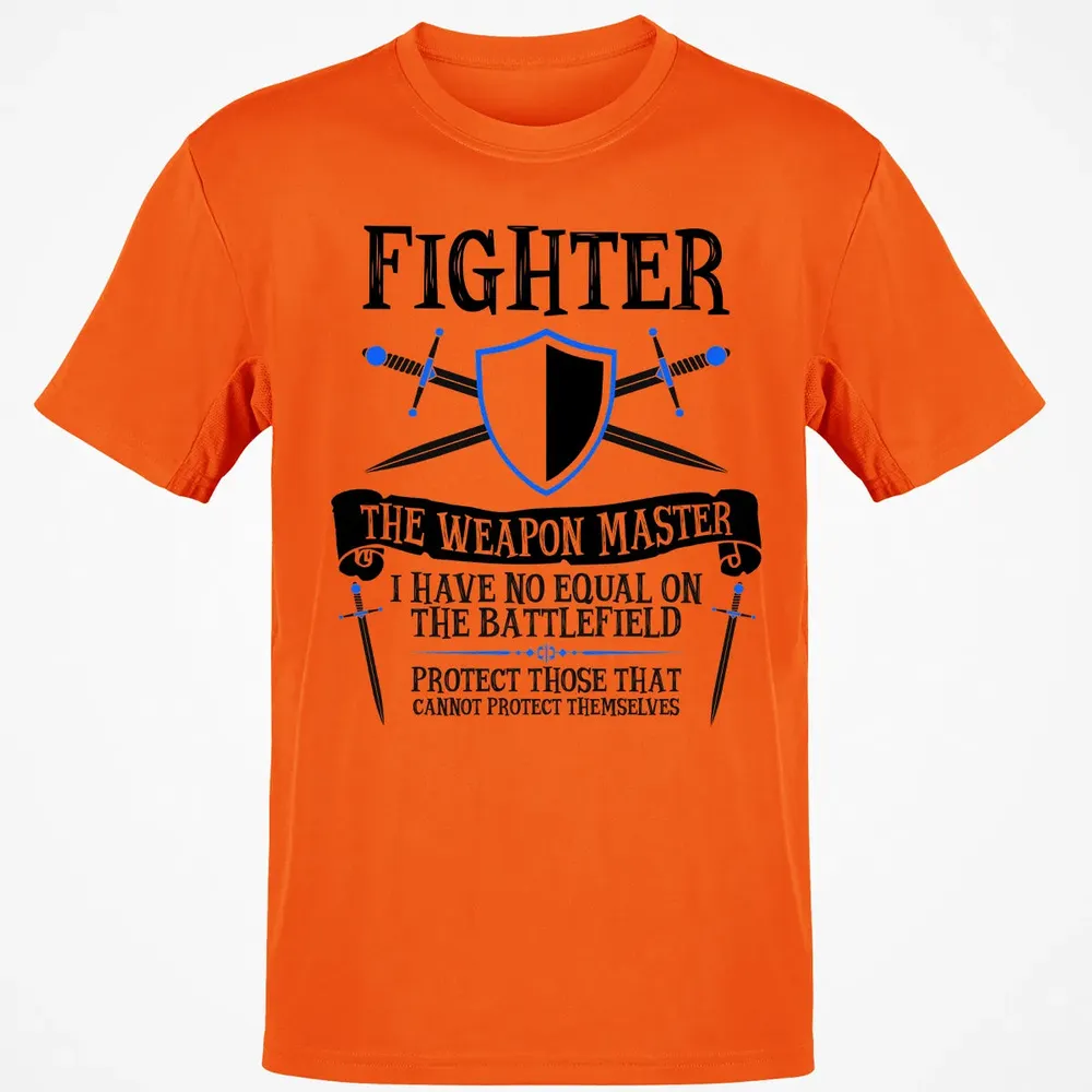 FIGHTER, THE WEAPON MASTER (White) Classic Unisex T-Shirt - 9