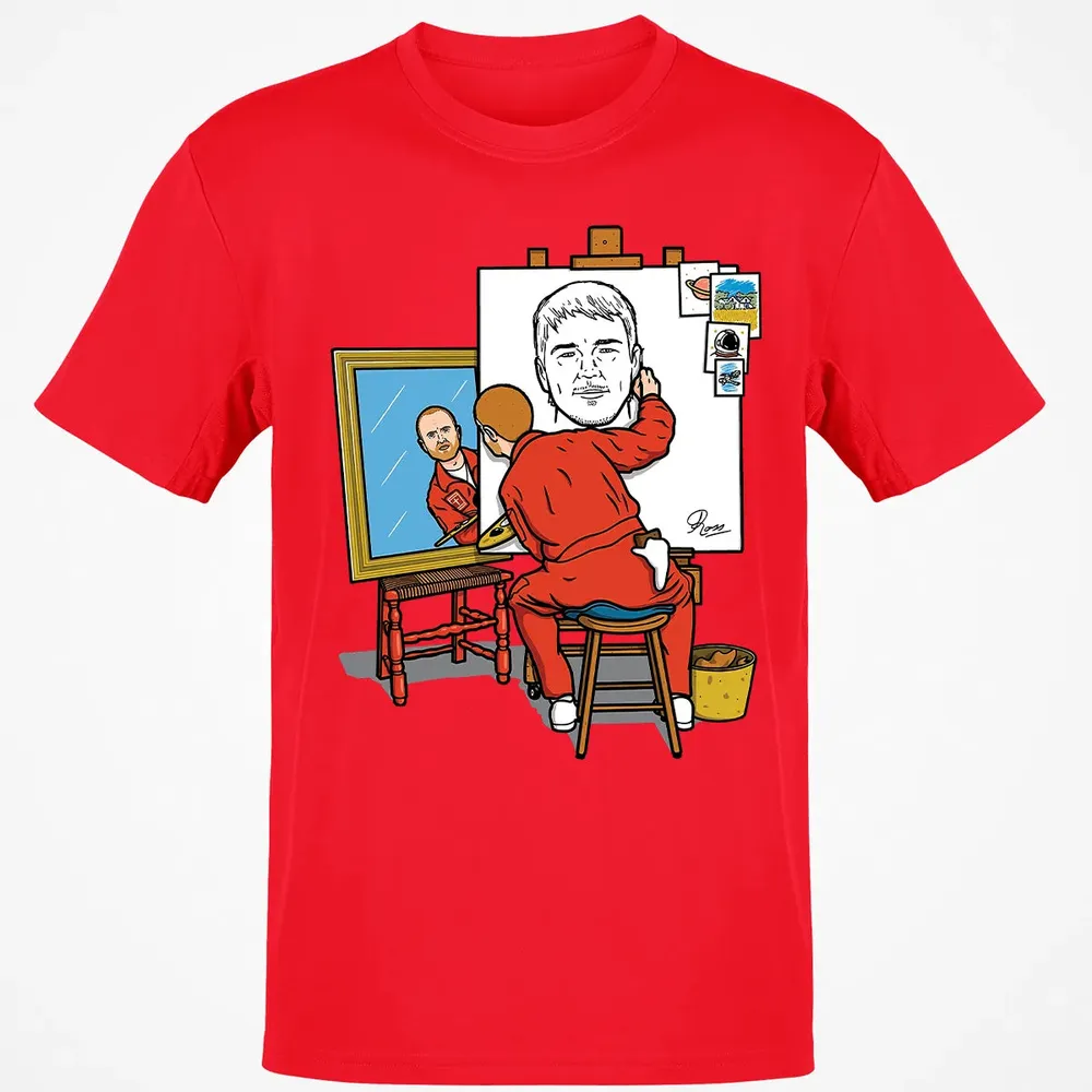 Astronaut Self Portrait Classic Unisex T-Shirt - 11