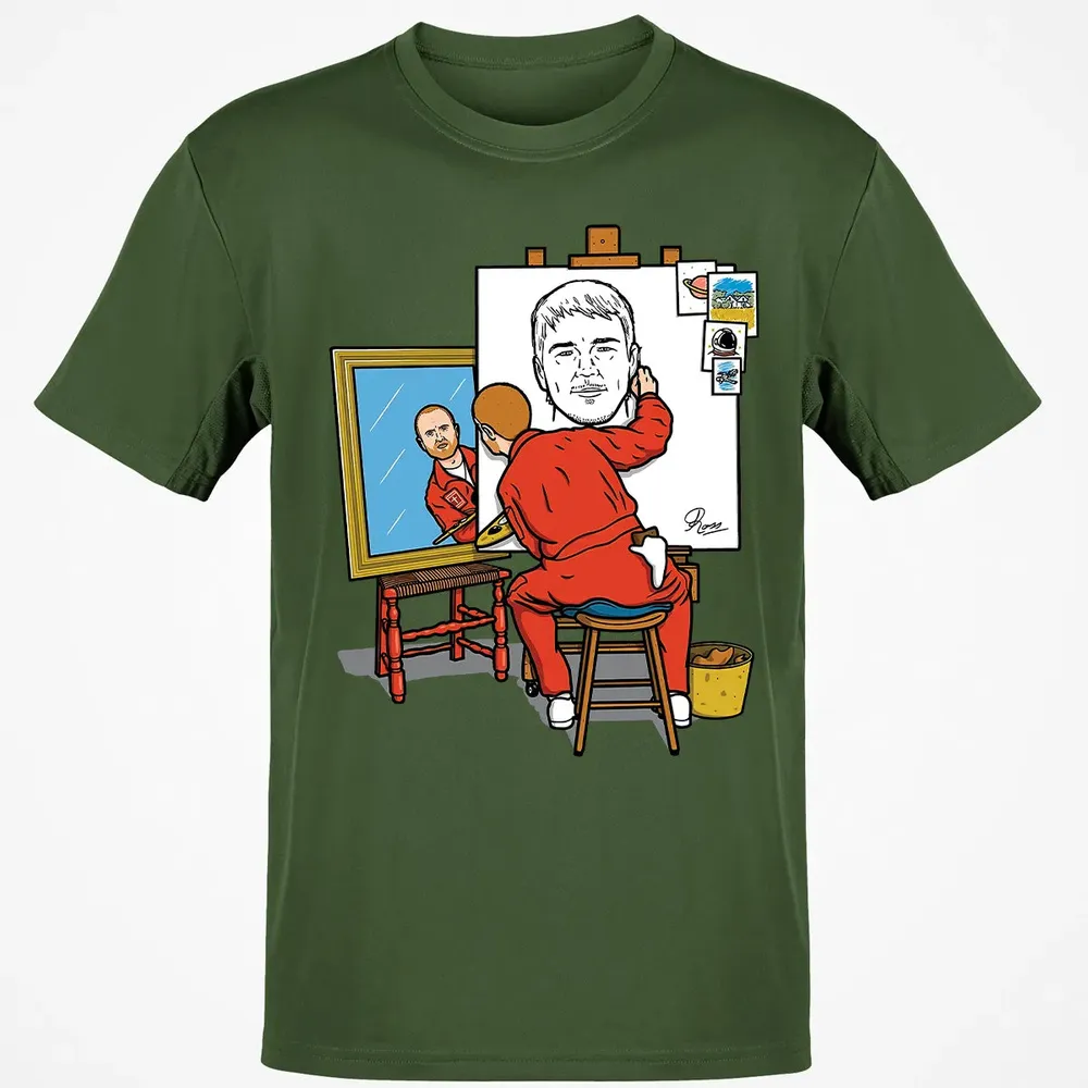 Astronaut Self Portrait Classic Unisex T-Shirt - 7