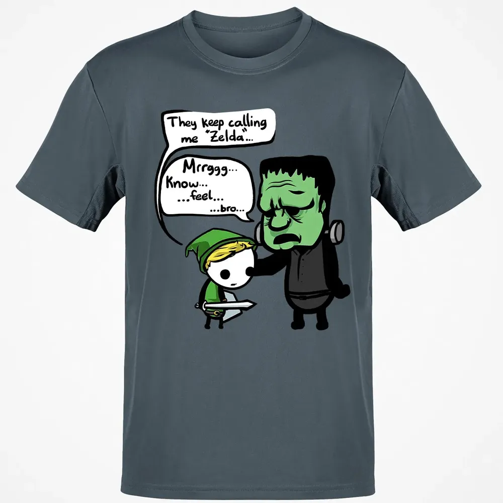 Zelda & Frankenstein Classic Unisex T-Shirt - 4
