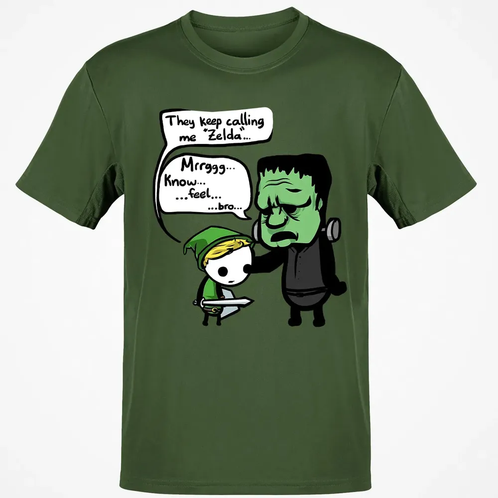 Zelda & Frankenstein Classic Unisex T-Shirt - 7