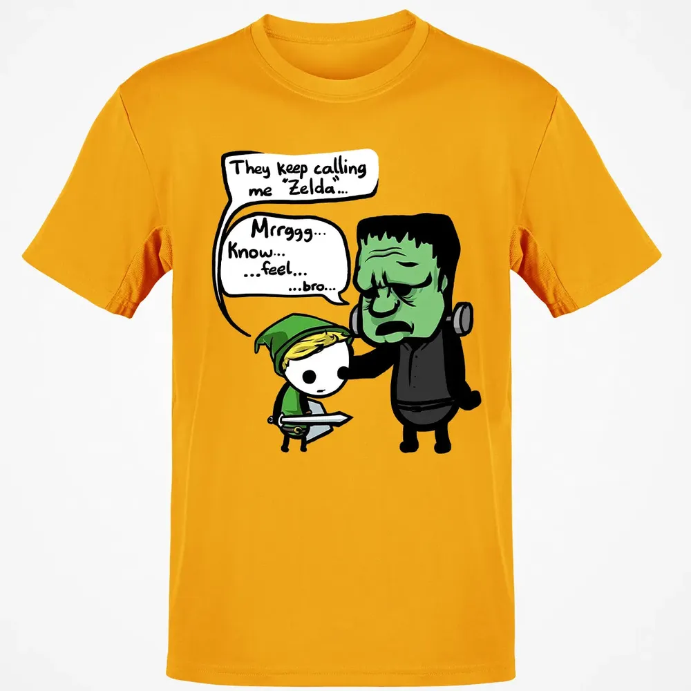 Zelda & Frankenstein Classic Unisex T-Shirt - 5