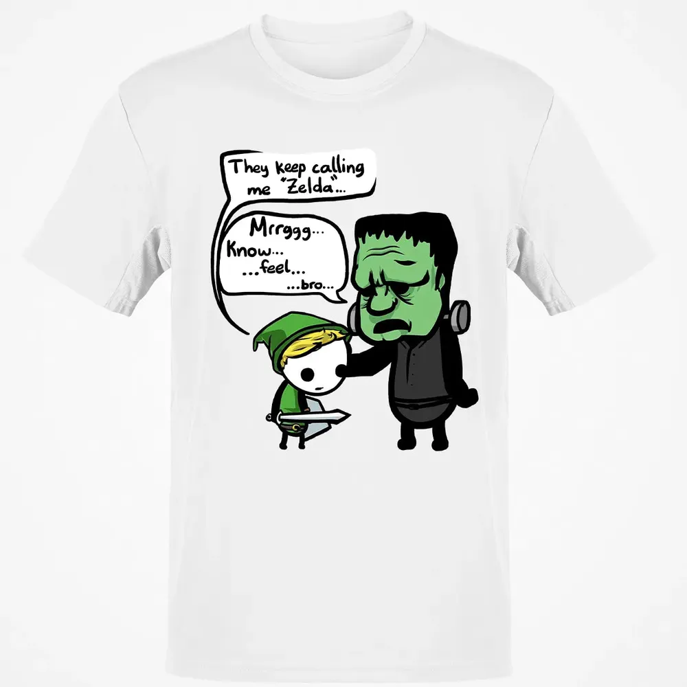 Zelda & Frankenstein Classic Unisex T-Shirt - 13