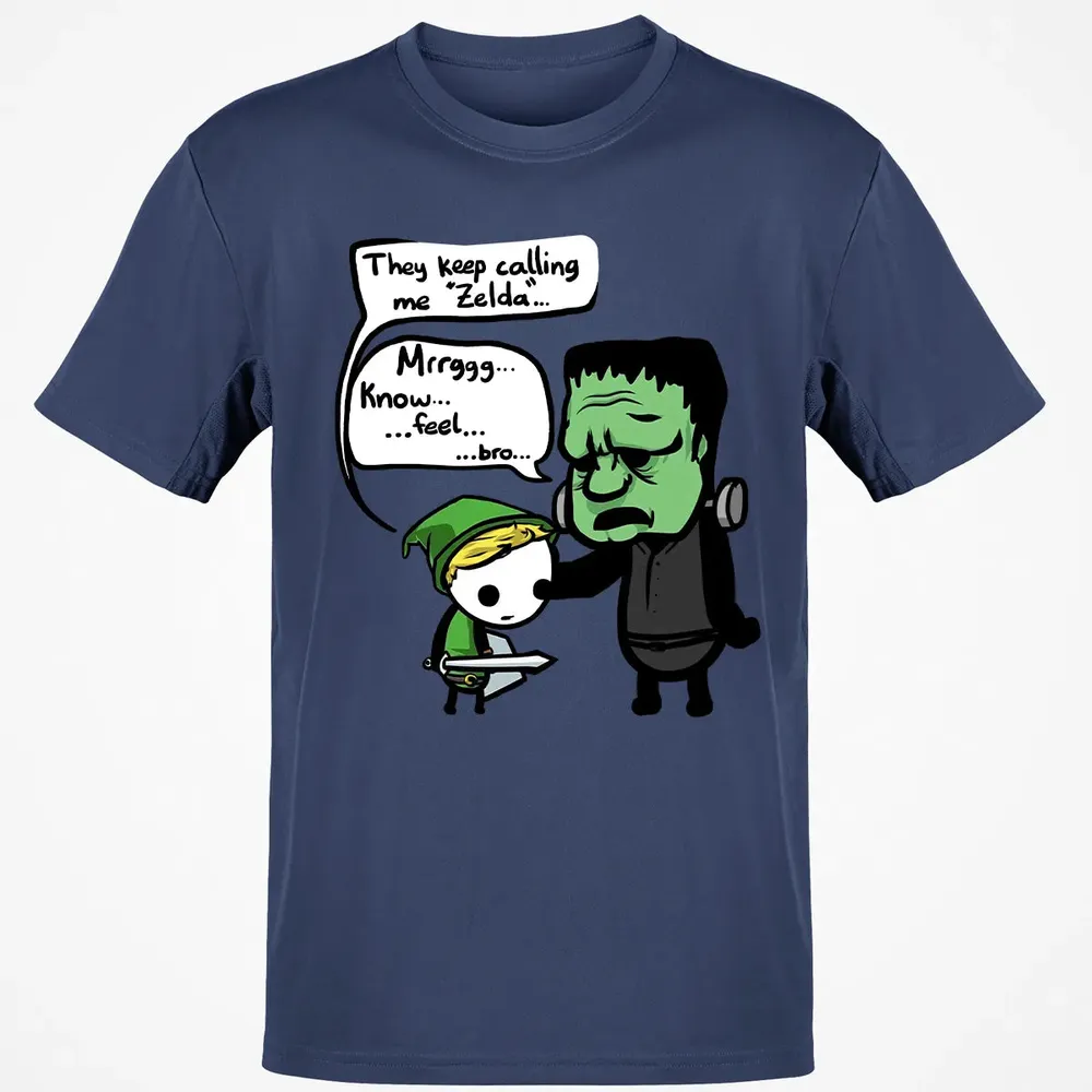 Zelda & Frankenstein Classic Unisex T-Shirt - 8