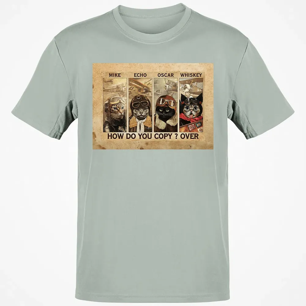 Mike Echo Oscar Whiskey How Do You Copy ? Over Classic Unisex T-Shirt - 3