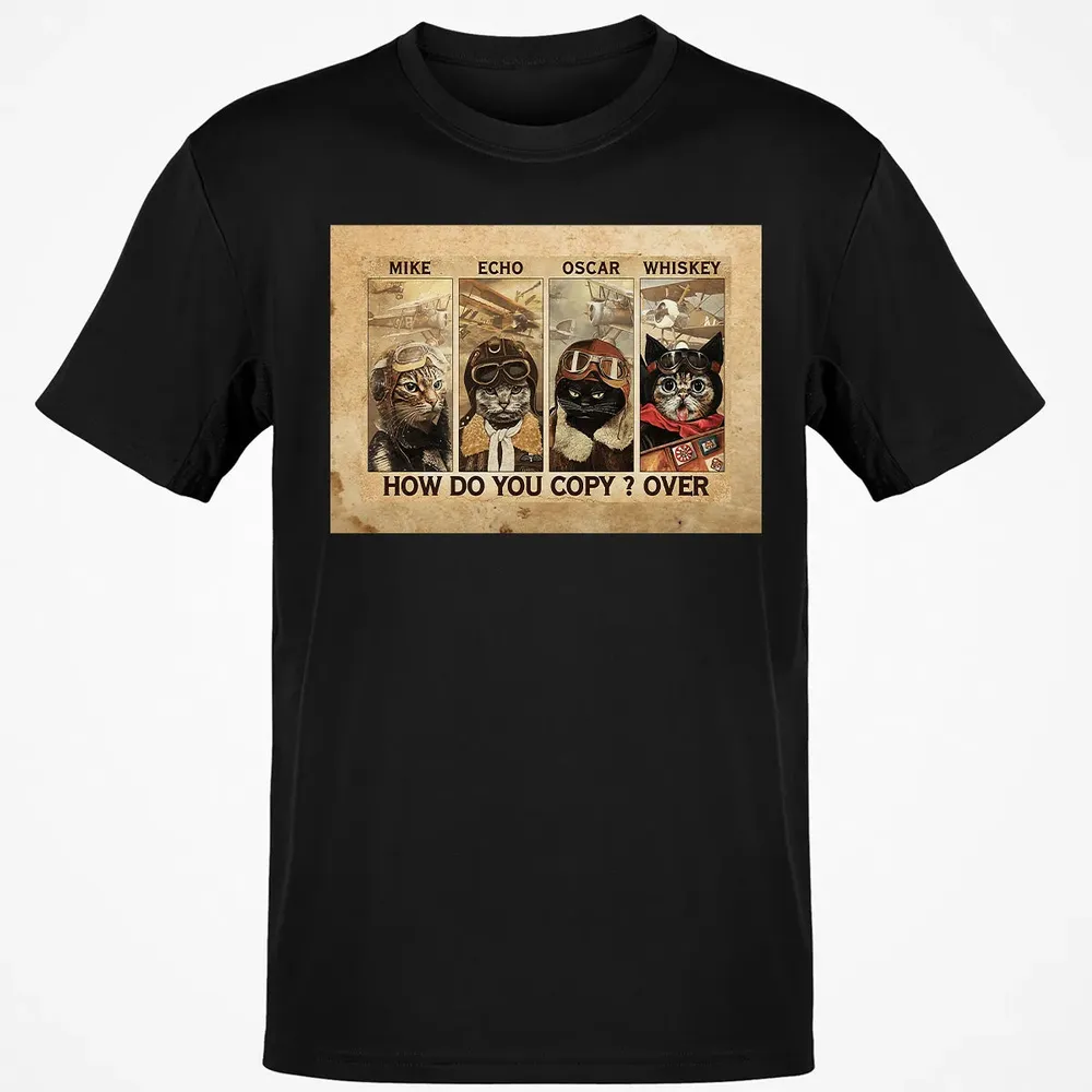 Mike Echo Oscar Whiskey How Do You Copy ? Over Classic Unisex T-Shirt - 2