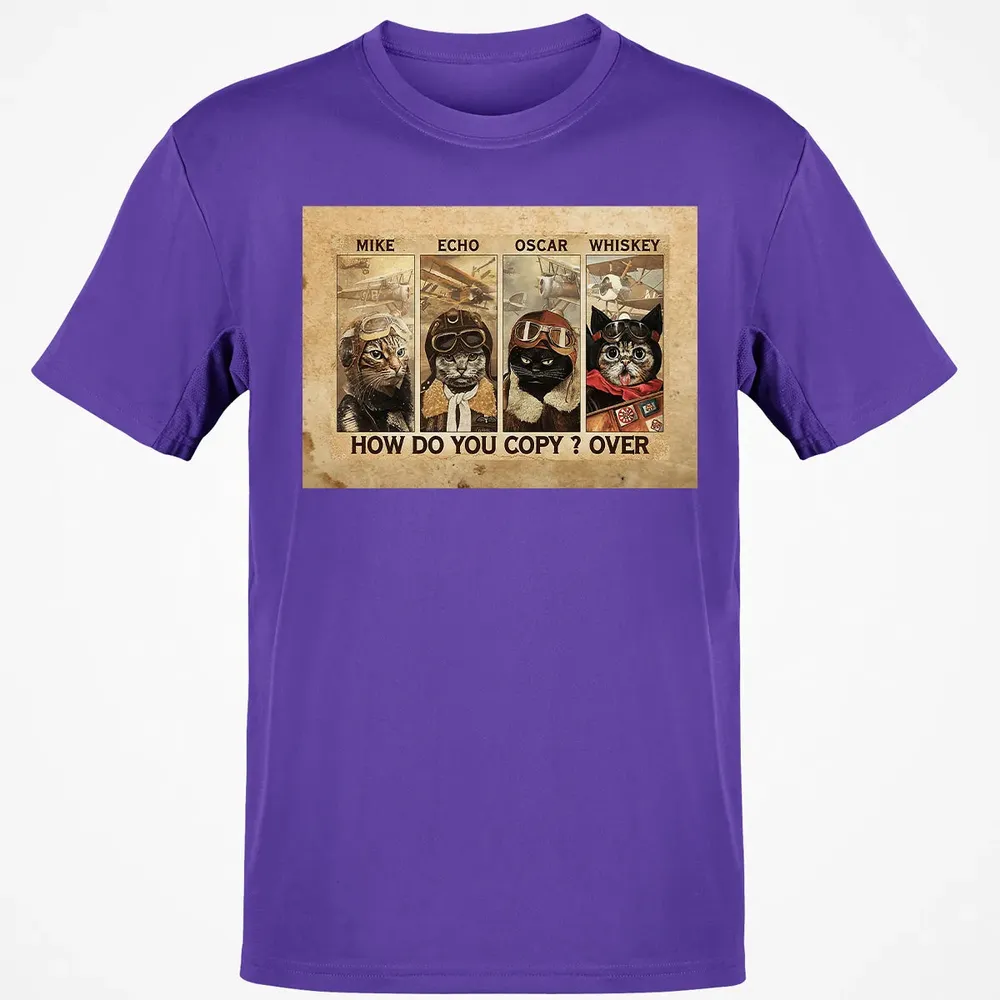 Mike Echo Oscar Whiskey How Do You Copy ? Over Classic Unisex T-Shirt - 10