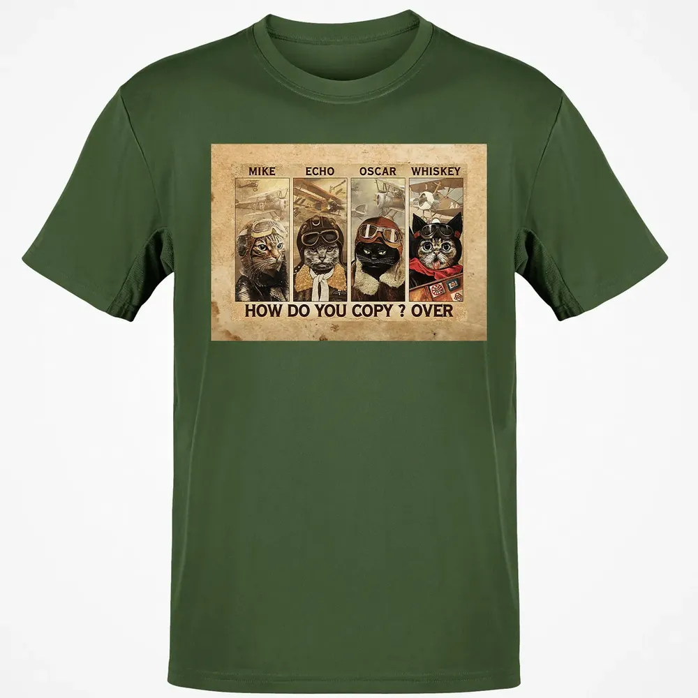 Mike Echo Oscar Whiskey How Do You Copy ? Over Classic Unisex T-Shirt - 7
