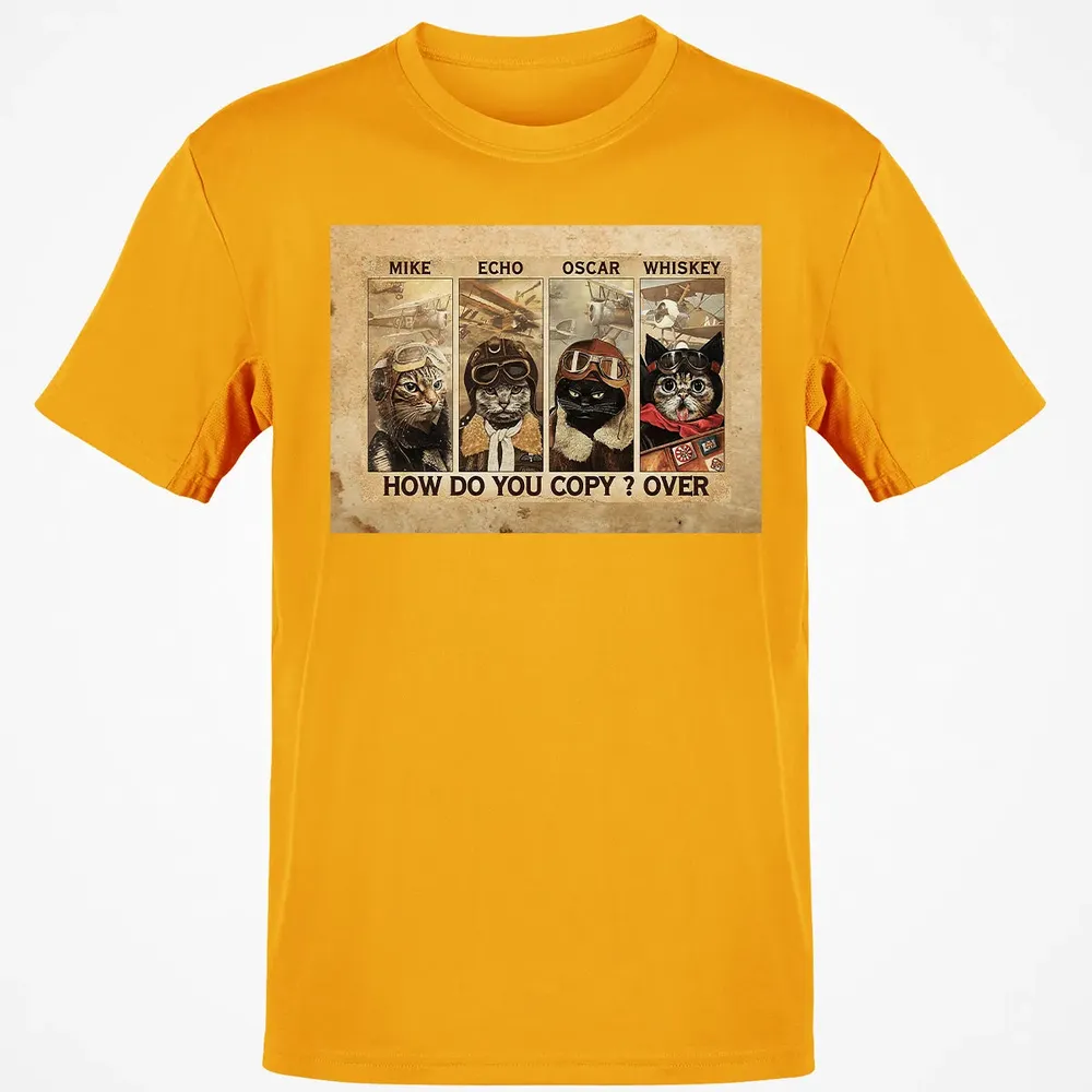 Mike Echo Oscar Whiskey How Do You Copy ? Over Classic Unisex T-Shirt - 5
