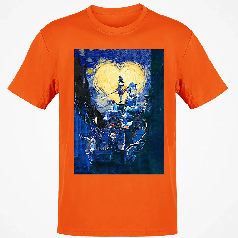 KDHearts Starry Night Classic Unisex T-Shirt - 9